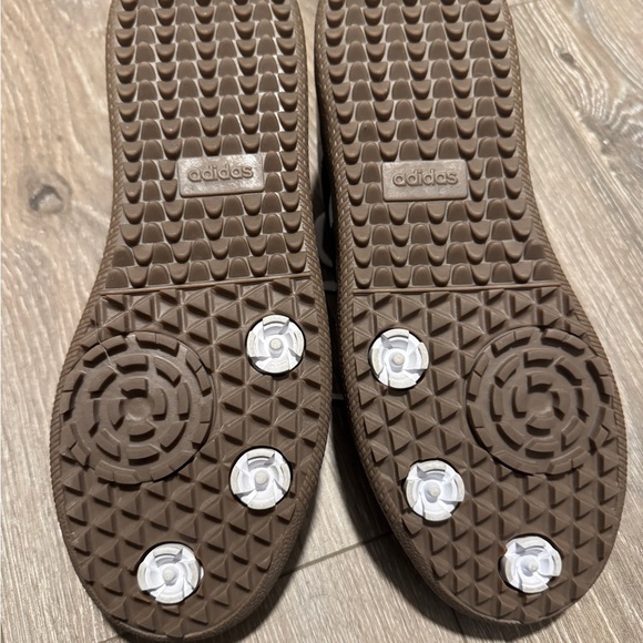 Adidas Samba White and Black Golf Shoes - Never Worn - Picture 4 of 4